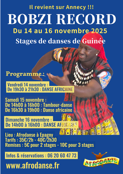 Stages de Guinée avec Bobzi Record  !!!