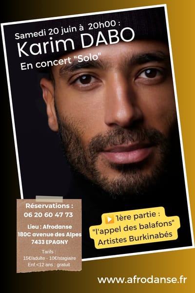 CONCERT AVEC KARIM DABO
