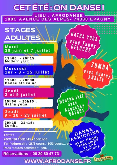 Stages ados-adultes