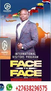 International Visitors Program with Major 1 Bushiri Ministries contact+27638296575