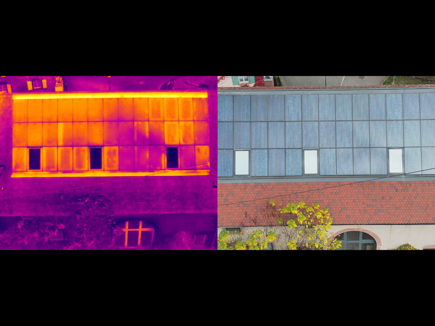 Thermographie sur panneaux Photovoltaïques en résidentiel