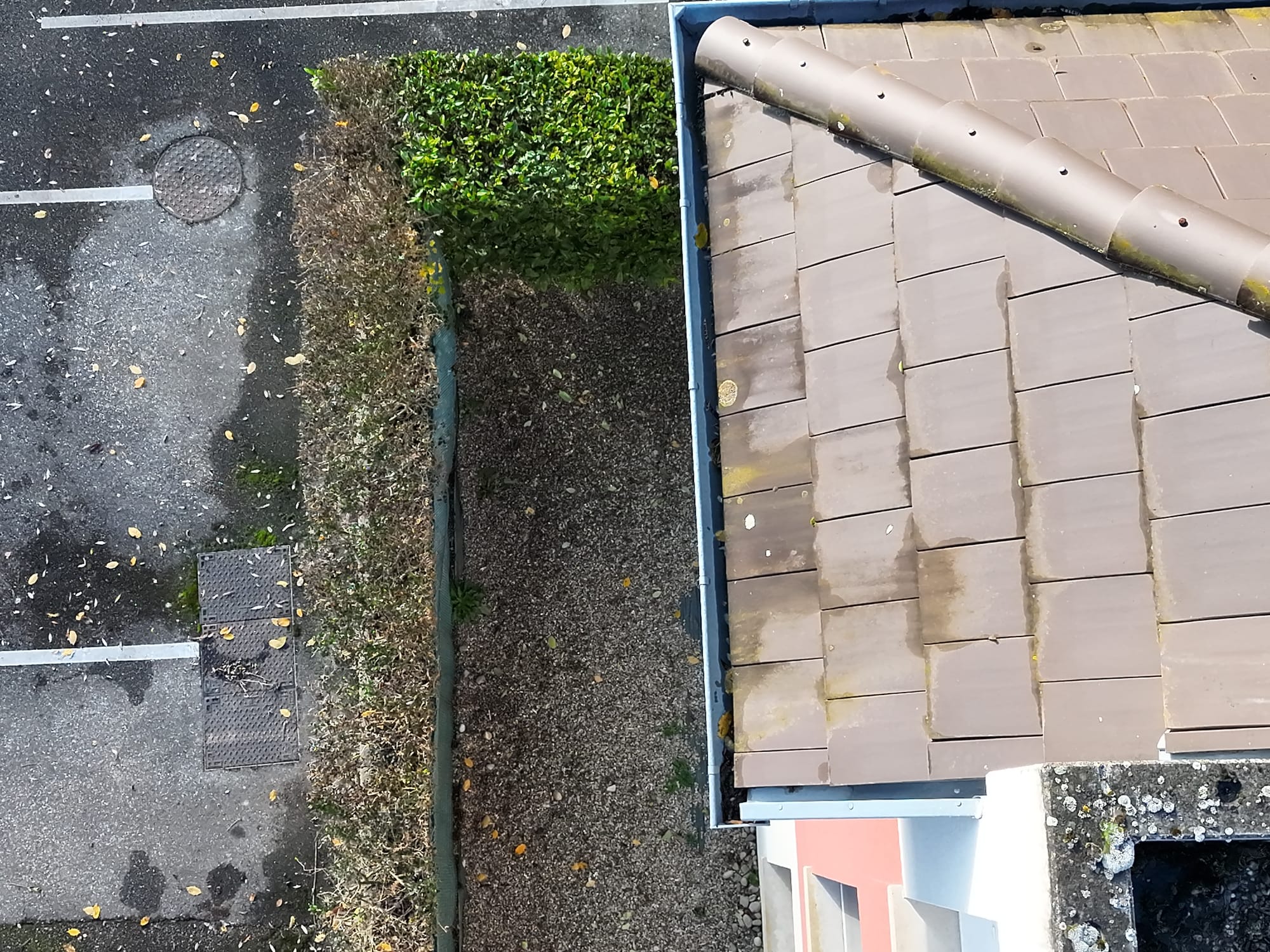 Inspection de gouttières