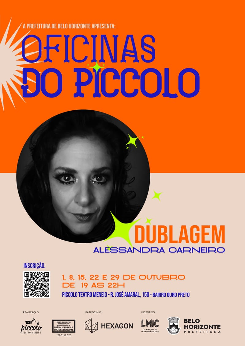 Oficina de Dublagem com Alessandra Carneiro