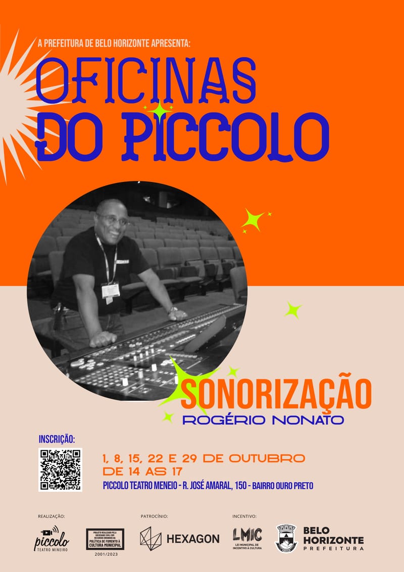 Oficina de Sonorização com Rogério Nonato