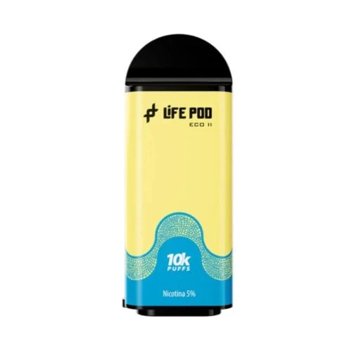 LIFE POD REFIL ECO II 10.000 PUFFS. BANANA ICE 5% NICOTINA
