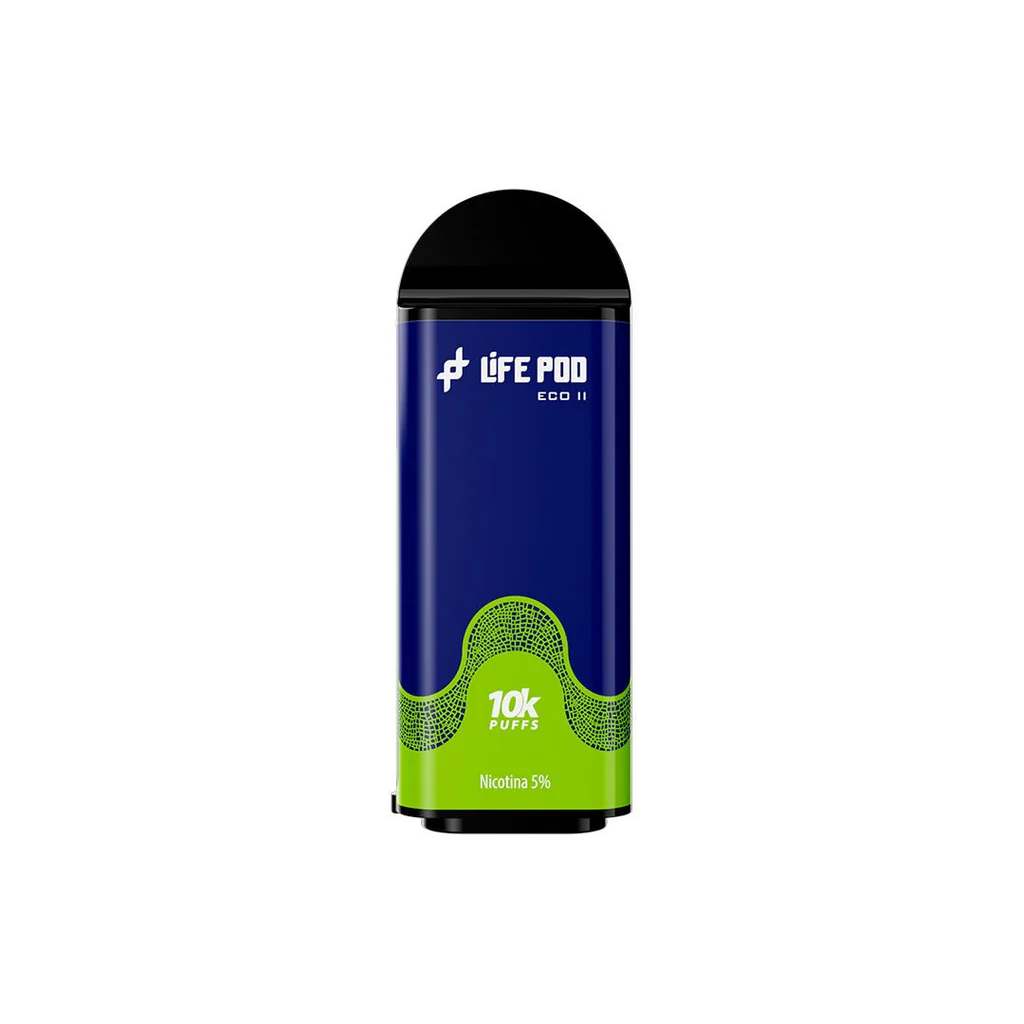 LIFE POD REFIL ECO II 10.000 PUFFS. BLUEBERRY MINT 5% NICOTINA