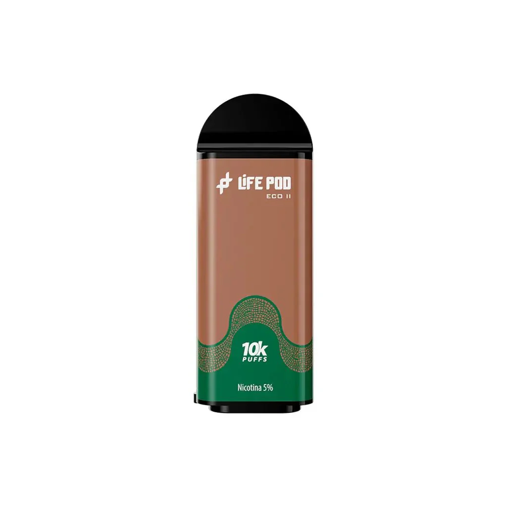 LIFE POD REFIL ECO II 10.000 PUFFS. CAPUCCINO 5% NICOTINA