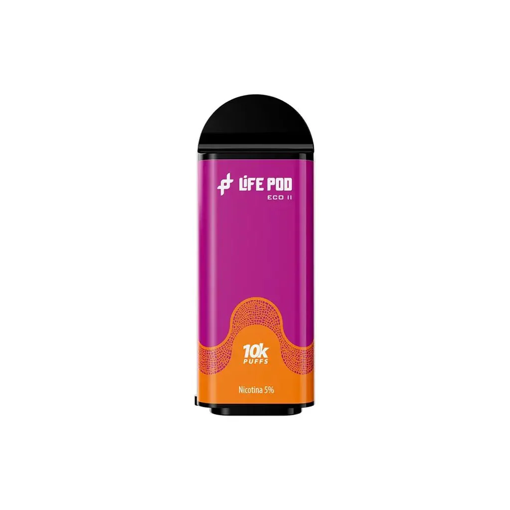 LIFE POD REFIL ECO II 10.000 PUFFS. GRAPE HONEY 5% NICOTINA