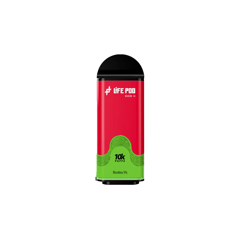LIFE POD REFIL ECO II 10.000 PUFFS. WATERMELON ICE 5% NICOTINA