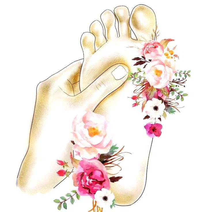 Plantaire zones réflexes