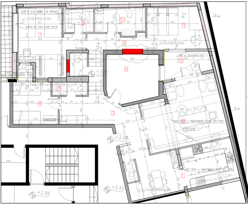 תכנון פנים ופריסות