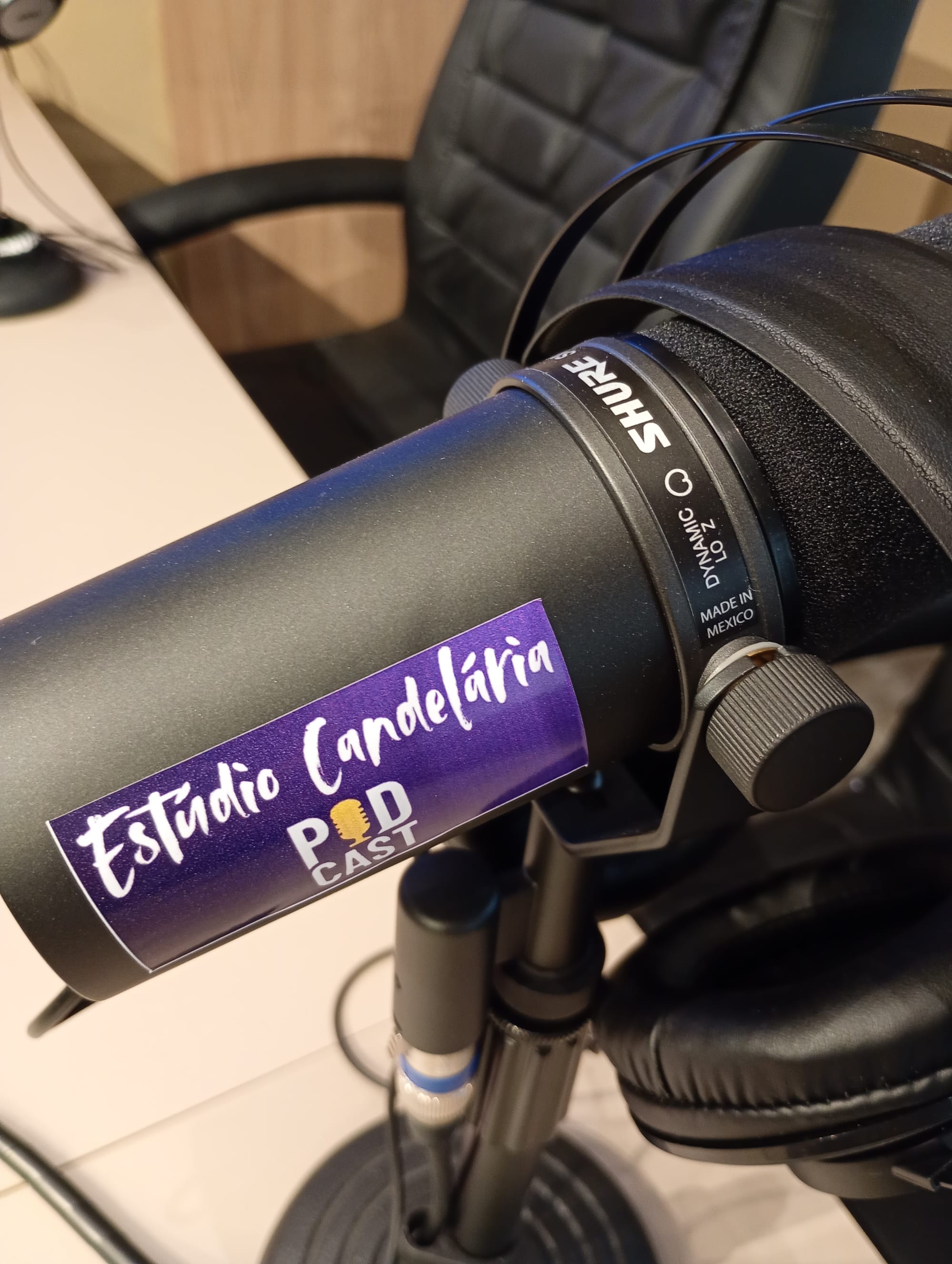 Microfones Shure SM7B