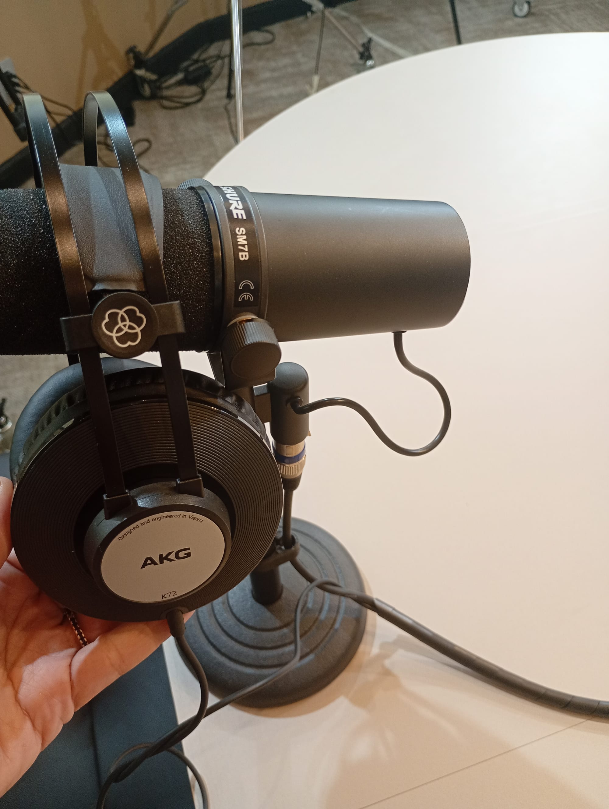 Microfones Shure SM7B