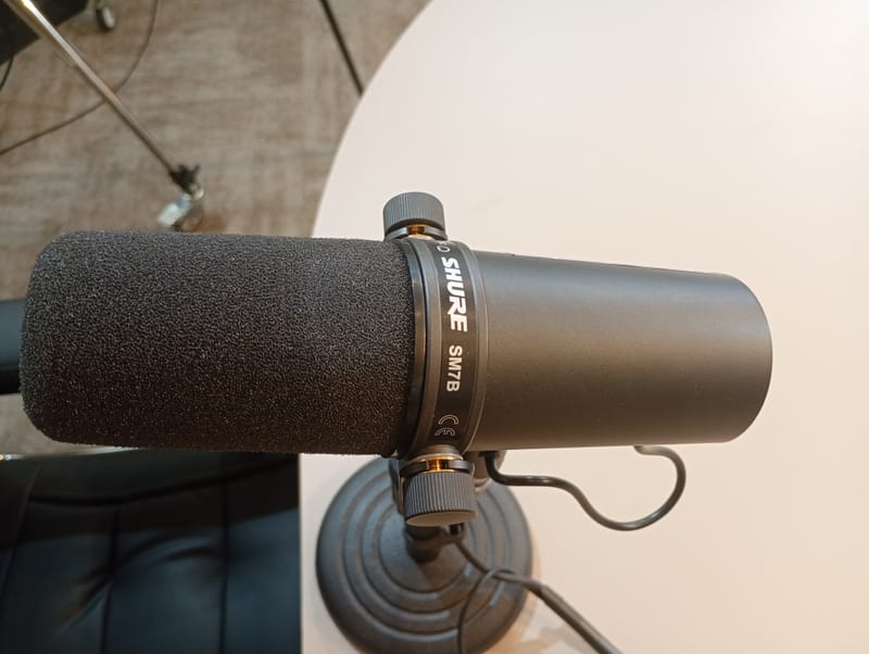 Microfones Shure SM7B