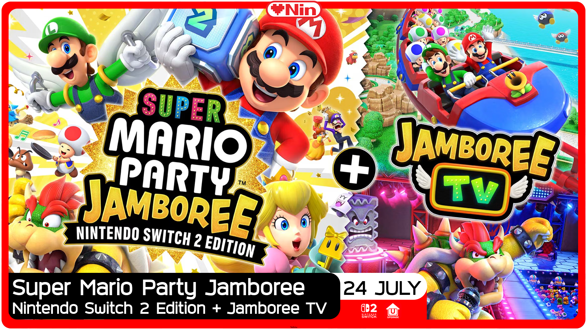 Super Mario Party™ Jamboree – Nintendo Switch™ 2 Edition + Jamboree TV // full 79.99 / up 19.99 USD