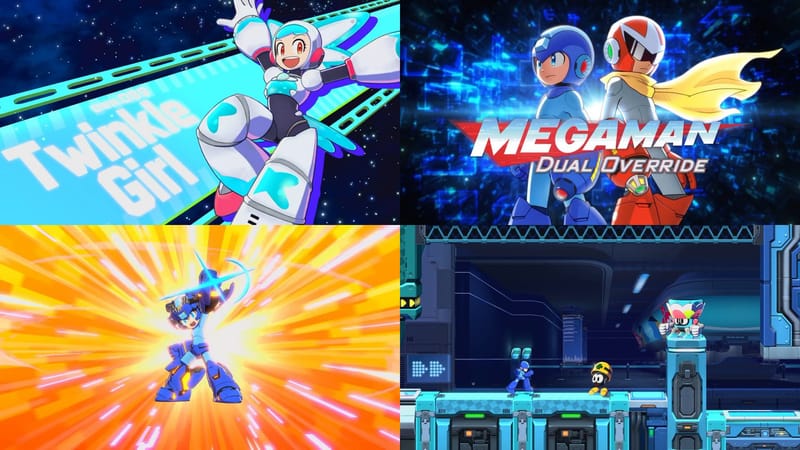 Capcom ปล่อยตัวอย่างใหม่ของ Mega Man: Dual Override