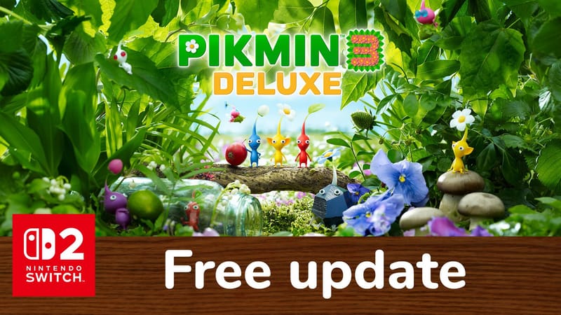 Pikmin 3 Deluxe อัพเกรดเป็นเวอร์ชั่น Switch 2