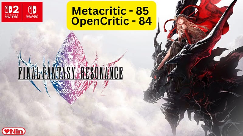 คะแนนรอบสื่อของ Final Fantasy Resonance บนเครื่อง Nintendo Switch