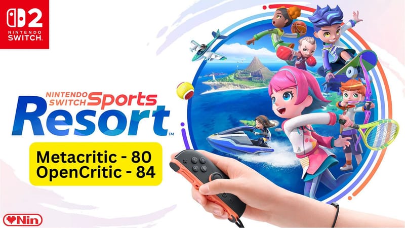 เปิดคะแนน Nintendo Switch Sports Resort