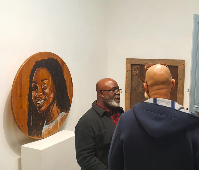 Vous étiez nombreux au vernissage