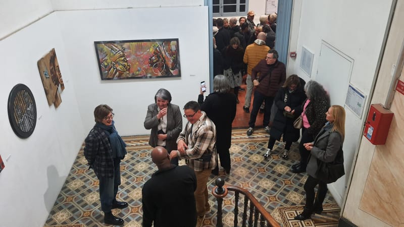 Vous étiez nombreux au vernissage