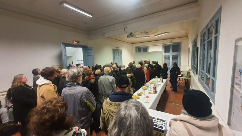 Vous étiez nombreux au vernissage