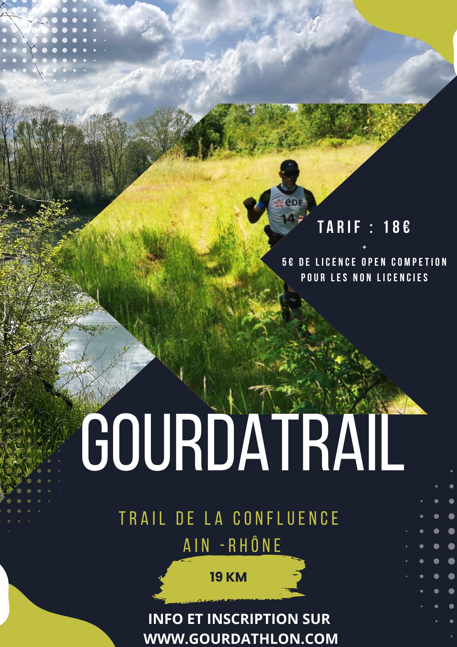 Affiche  Gourdatrail 2026