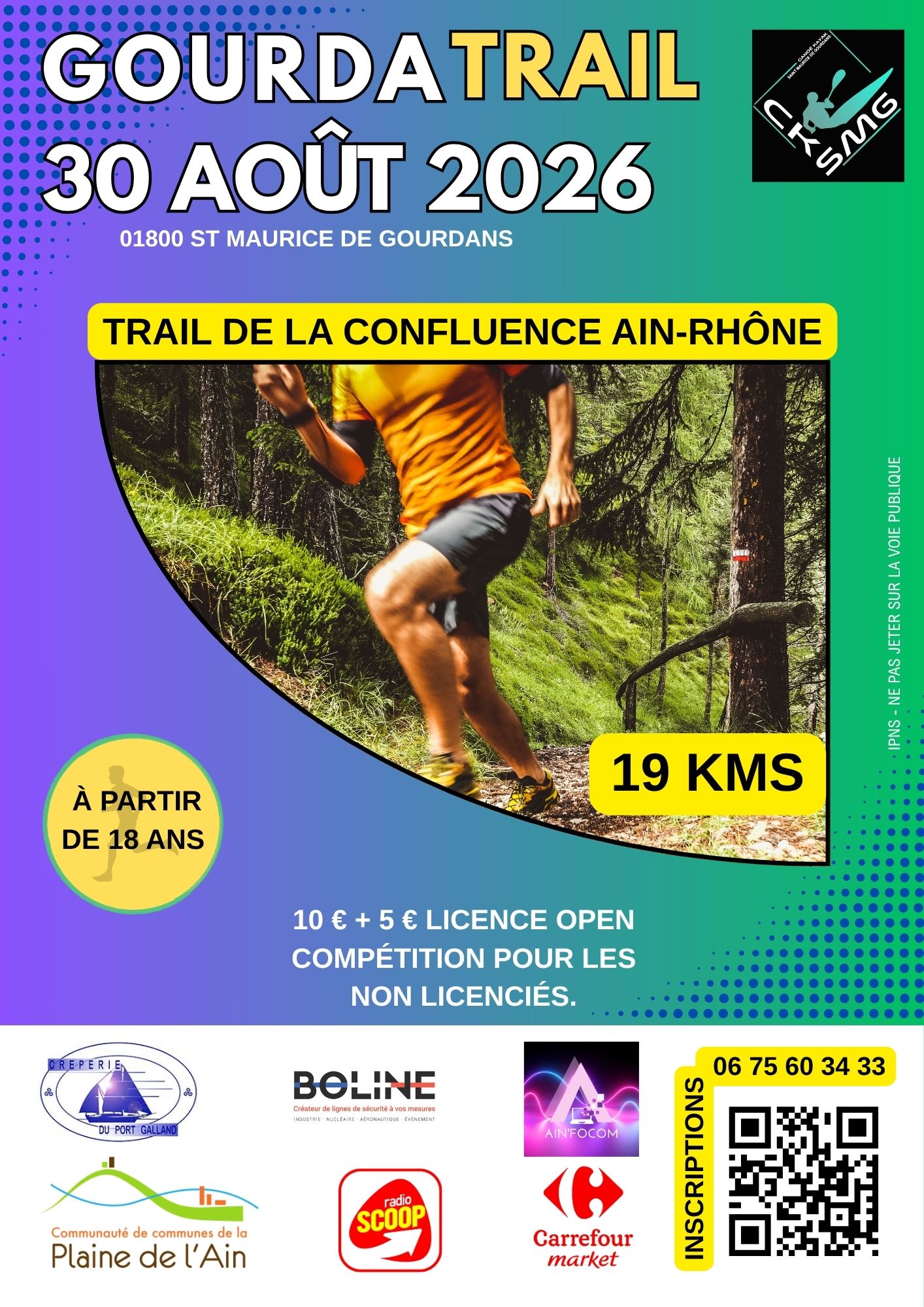 Affiche  Gourdatrail 2026