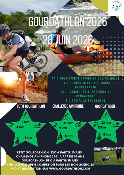 Affiche Gourdathlon 2026