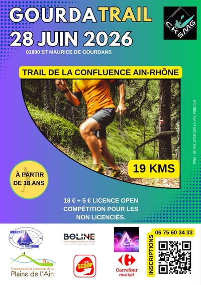 Affiche  Gourdatrail 2026