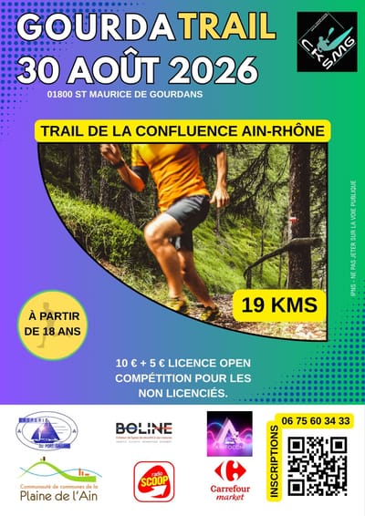 Affiche  Gourdatrail 2026