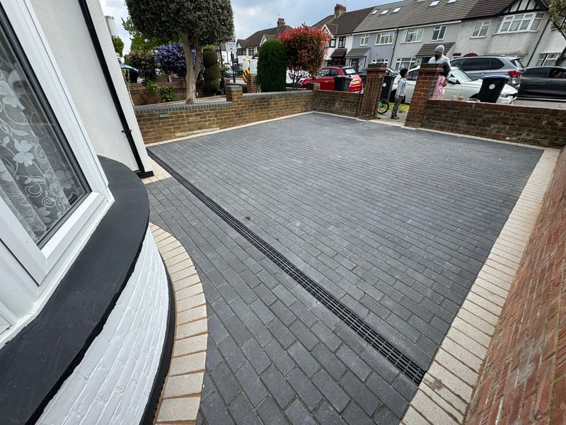 Block paving