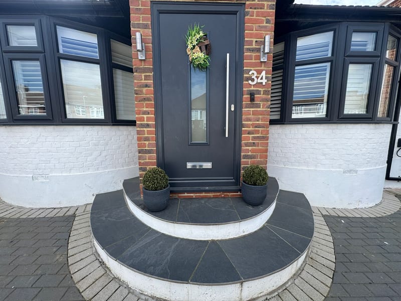 Block paving