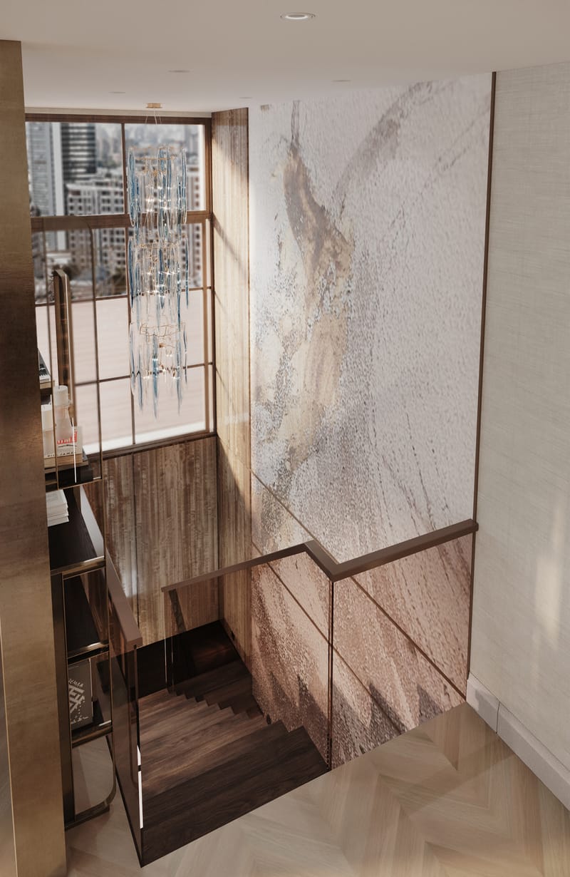 Двухэтажная квартира с террасой