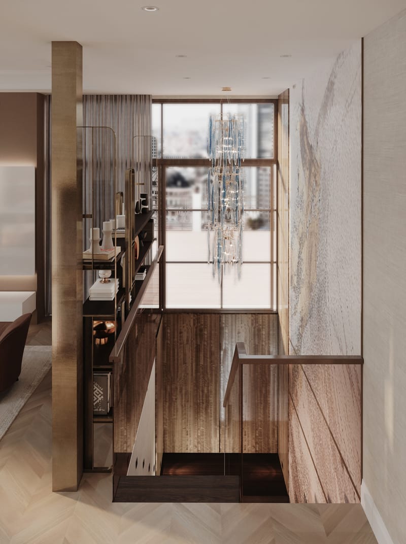 Двухэтажная квартира с террасой