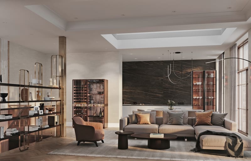 Двухэтажная квартира с террасой