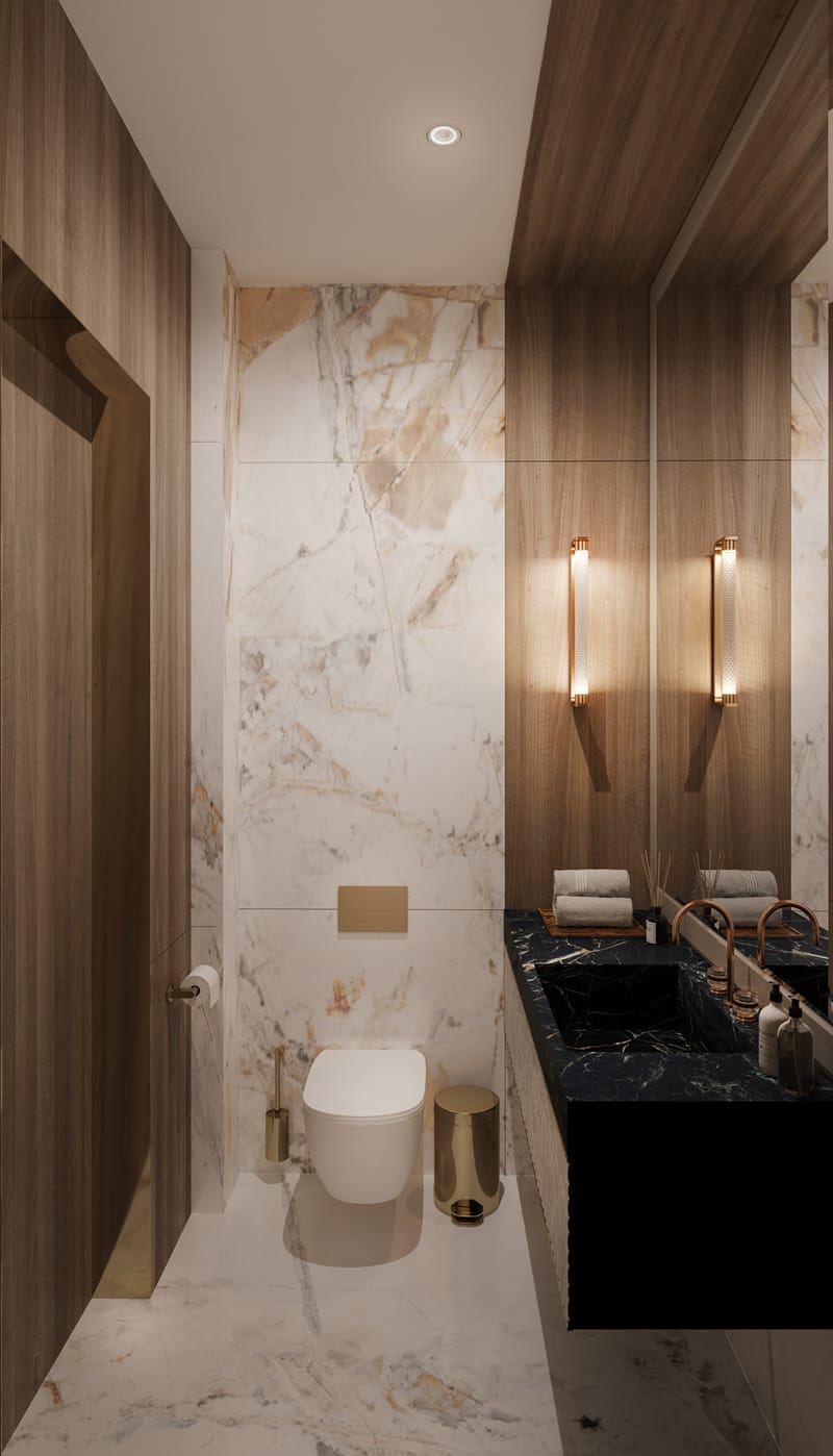 Двухэтажная квартира с террасой