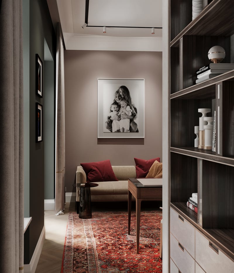 Двухэтажная квартира с террасой