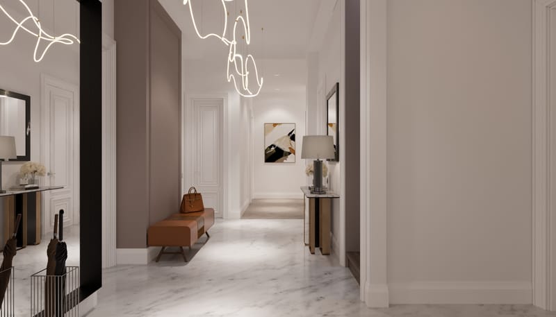 Двухэтажная квартира с террасой