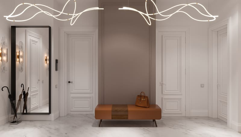 Двухэтажная квартира с террасой