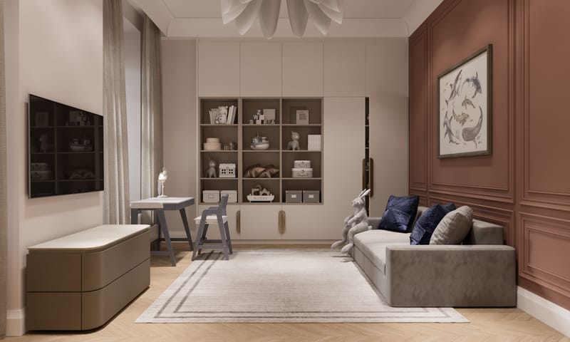 Двухэтажная квартира с террасой