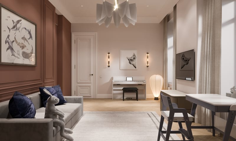 Двухэтажная квартира с террасой