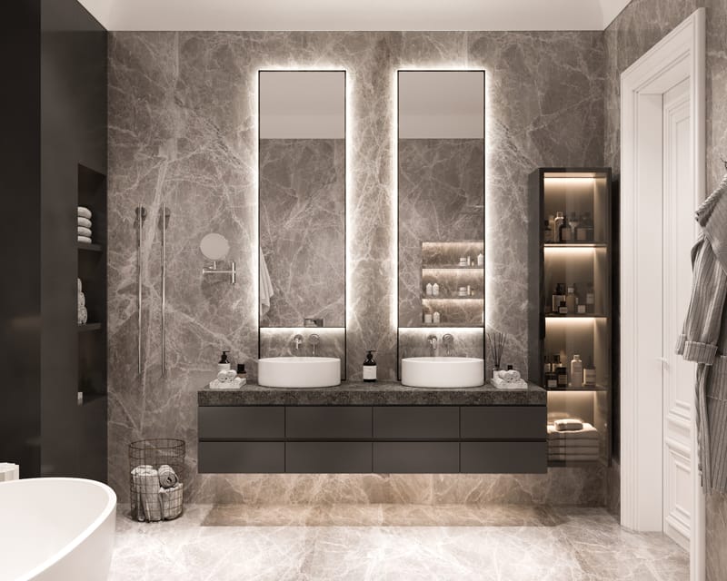 Двухэтажная квартира с террасой