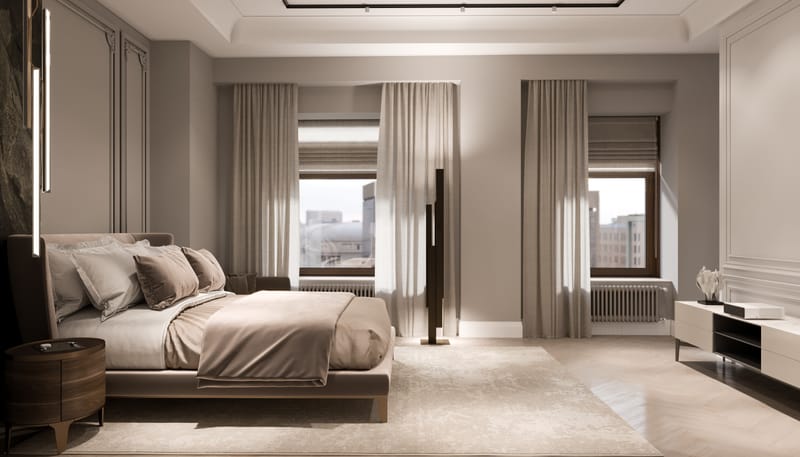 Двухэтажная квартира с террасой