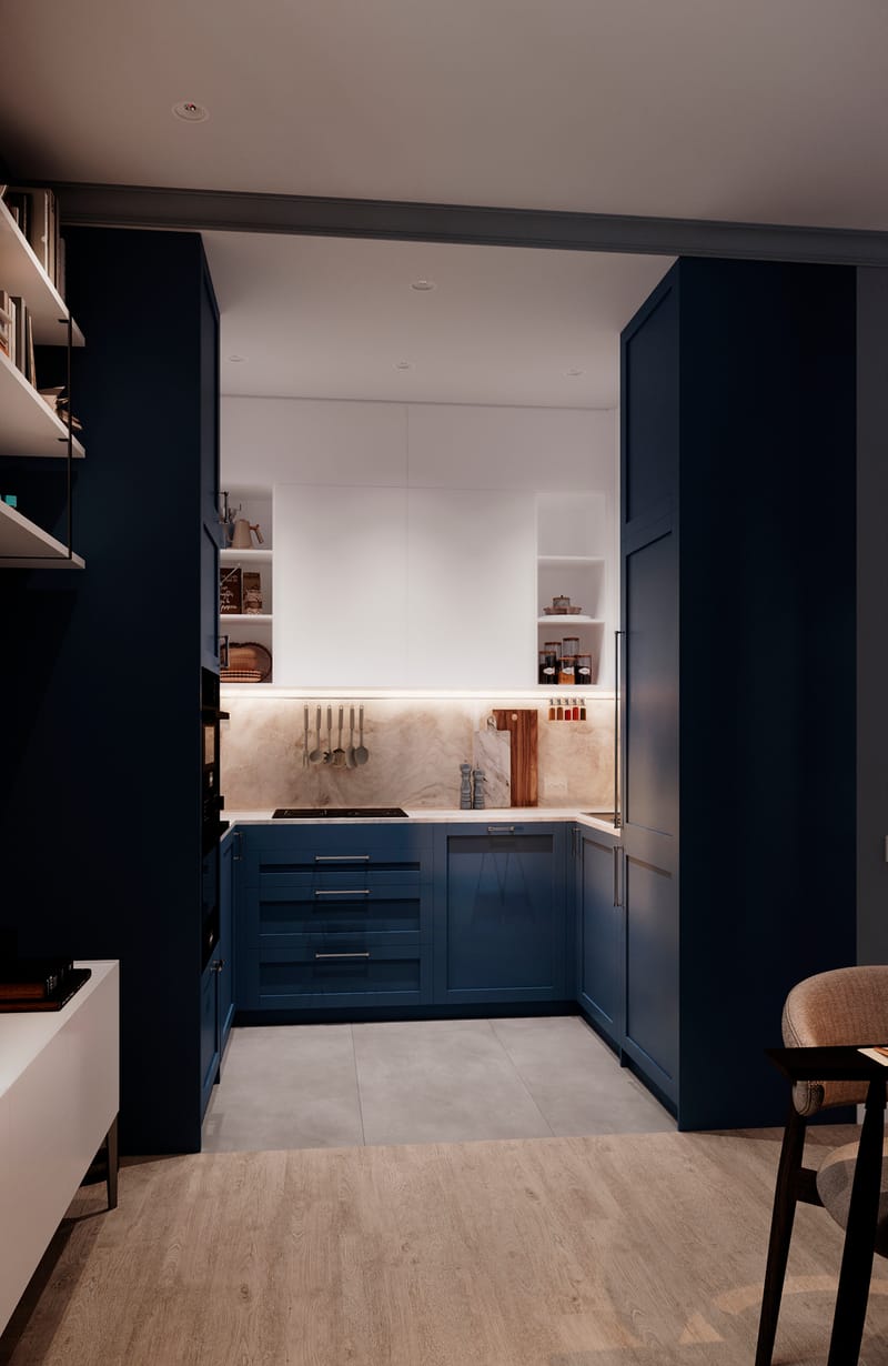 Малогабаритная двушка в окружении соснового леса