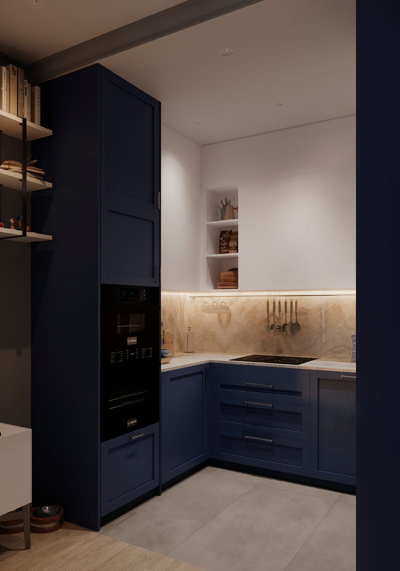 Малогабаритная двушка в окружении соснового леса