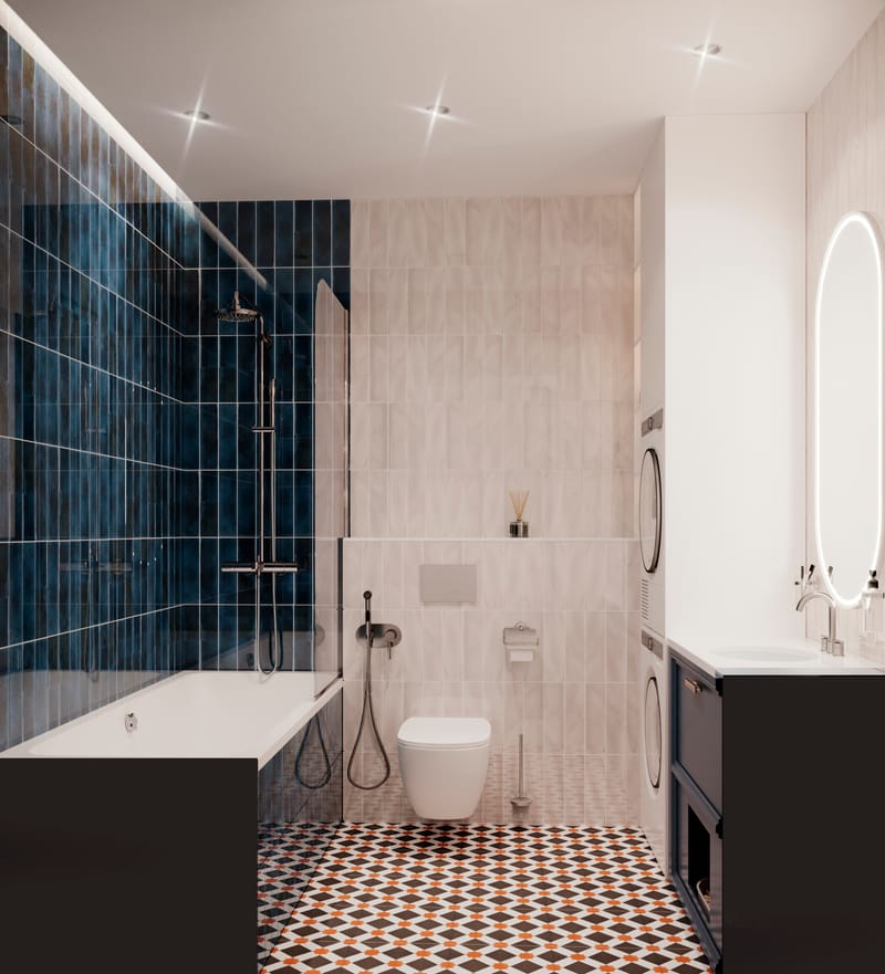 Малогабаритная двушка в окружении соснового леса