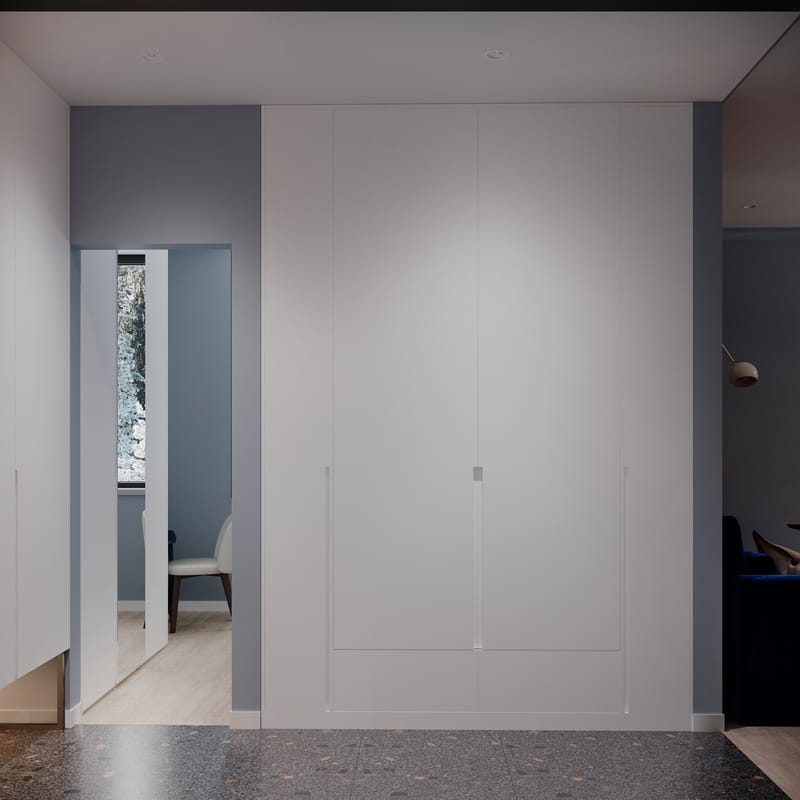 Малогабаритная двушка в окружении соснового леса