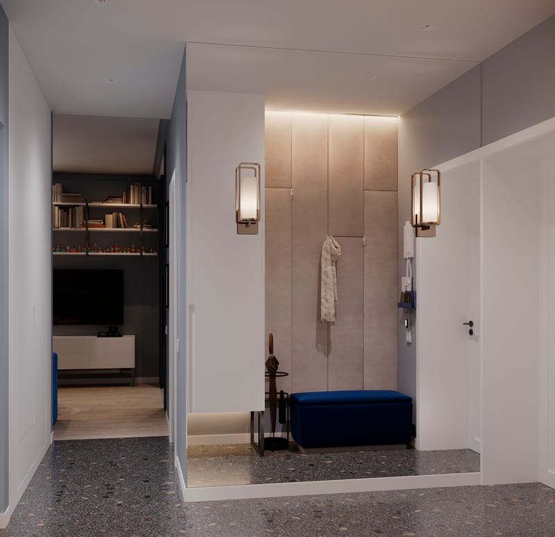 Малогабаритная двушка в окружении соснового леса