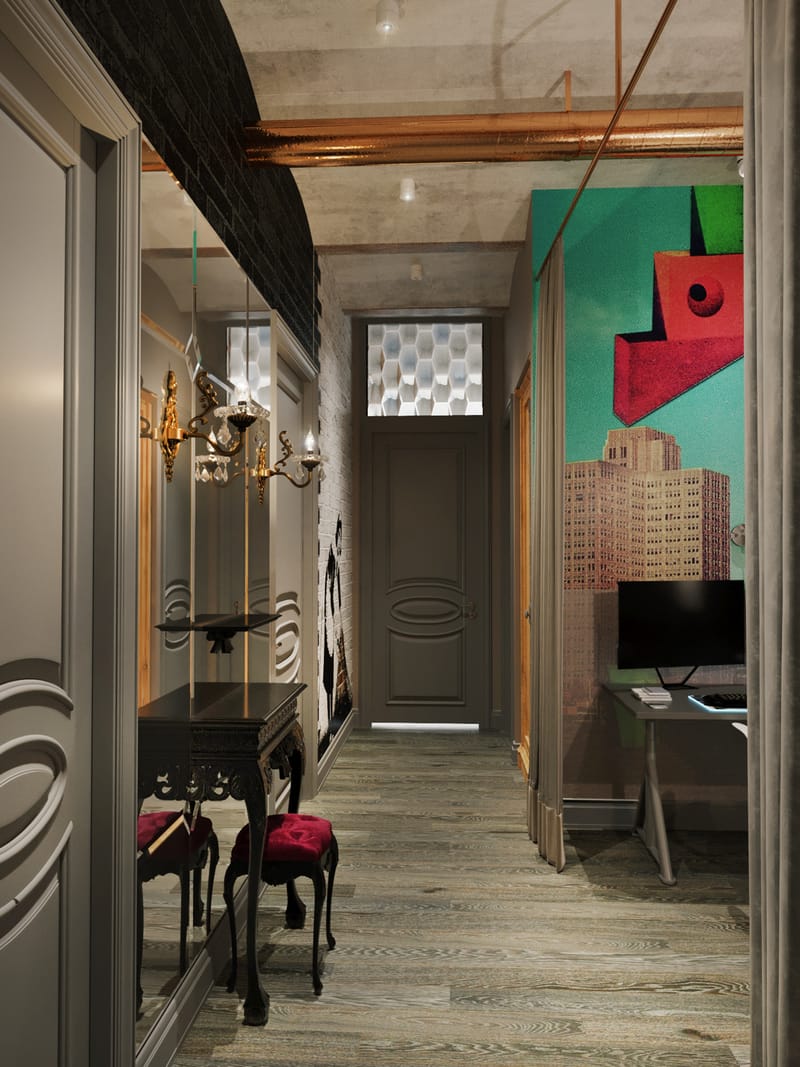 Цокольный этаж для детей владельца особняка